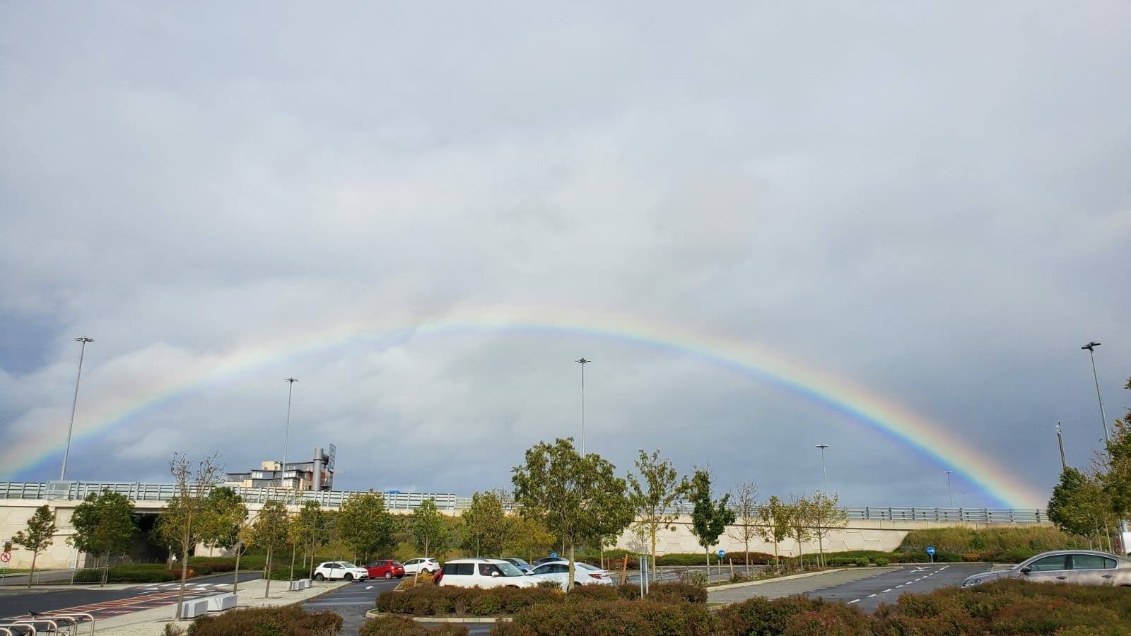 Rainbow in Dublin