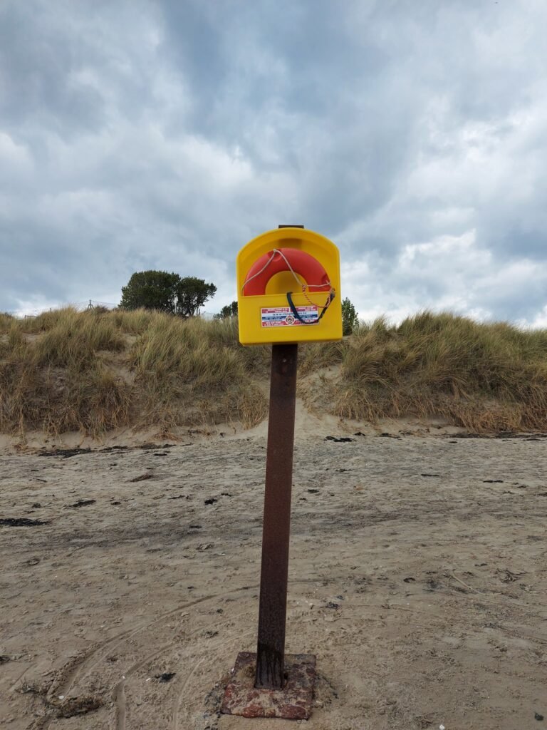 Life Buoy in Portmarnock Beach