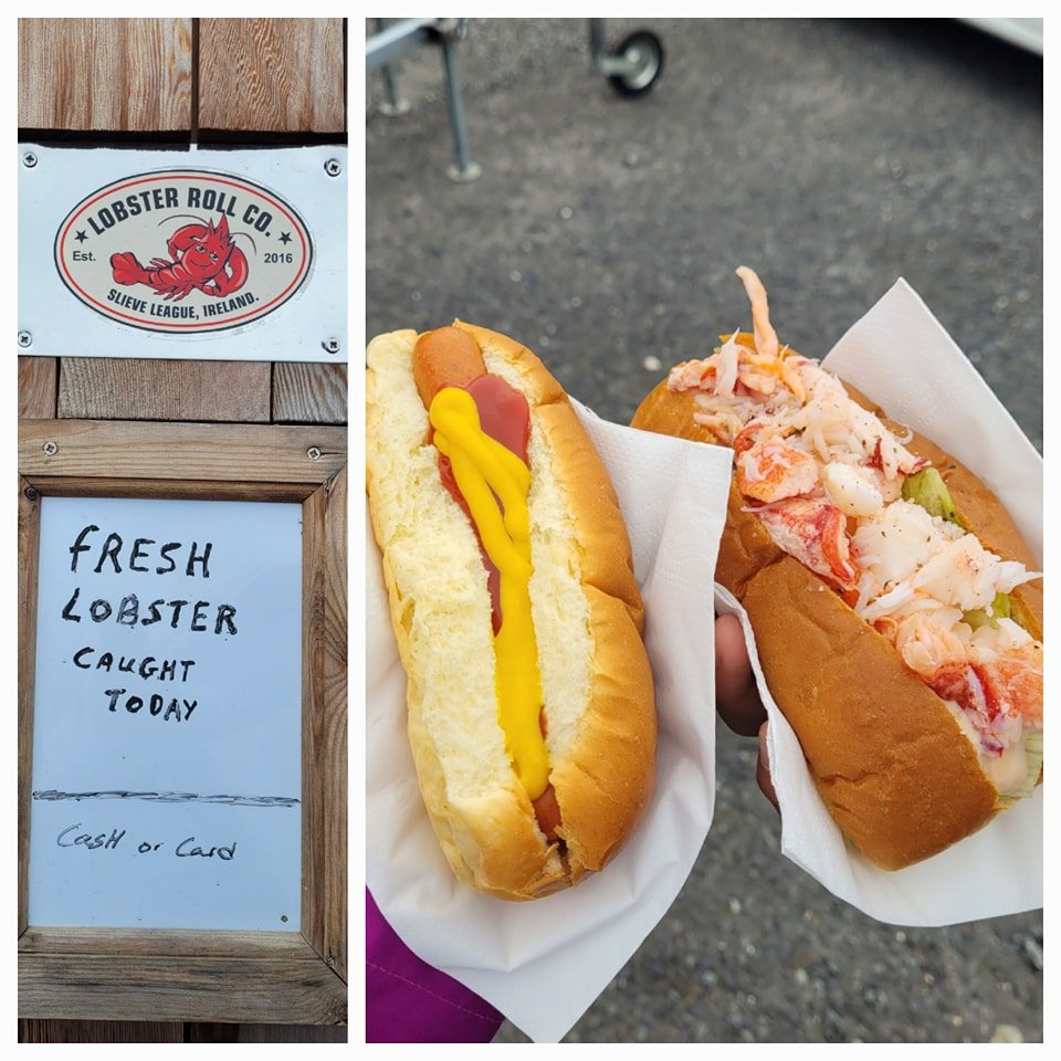 Lobster Roll, Slieve League, Ireland Sliabh Liag Viewing Platform