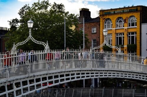 The Hapenny Bridge, Dublin