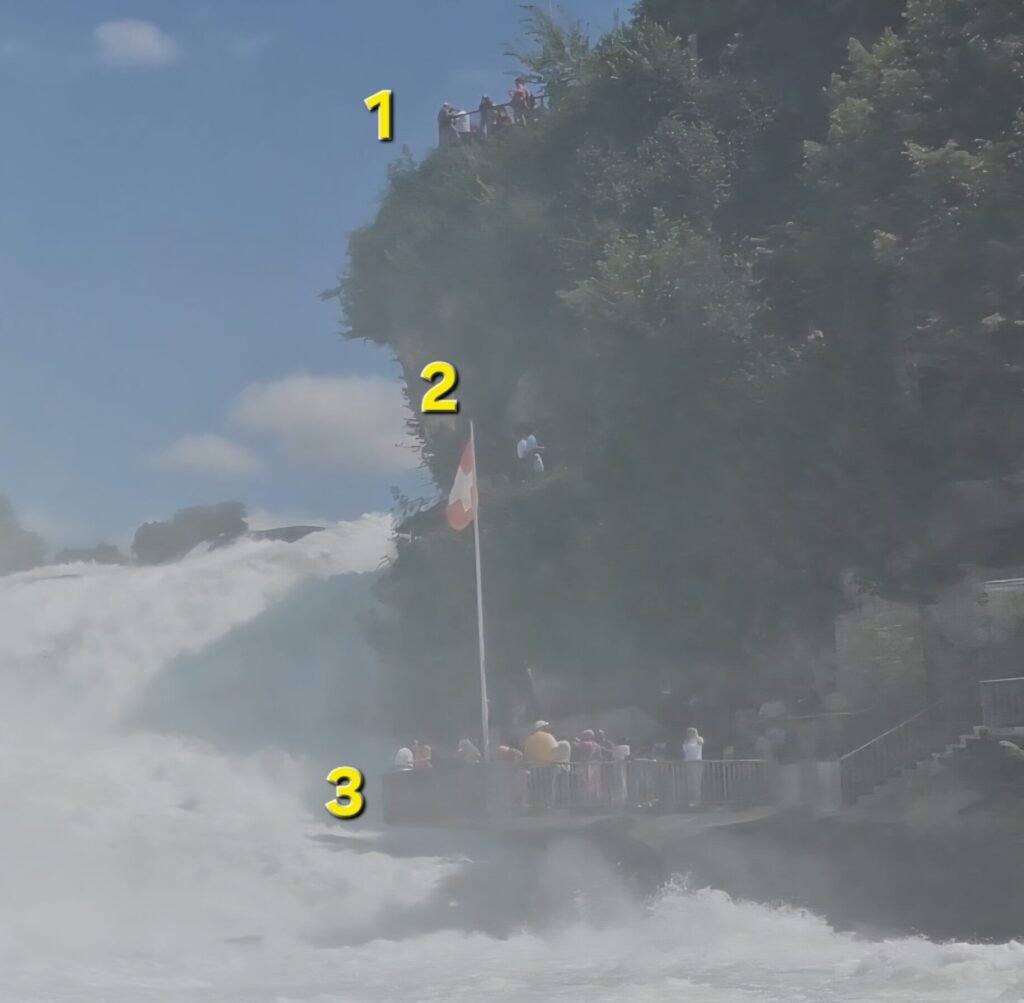 萊茵瀑布平台 Viewing Platform at the Rhine Fall