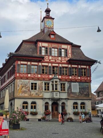 市政廳廣場（Rathausplatz) 施泰因老城區（Stein am Rhein Altstadt）